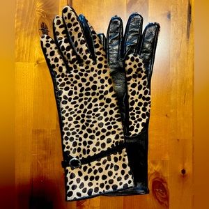 Saks Fifth Avenue Genuine Leather Gloves